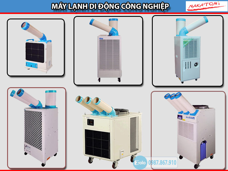 cung cấp máy lạnh di động tại hưng yên