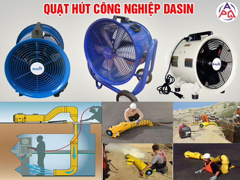 thông số quạt hút công nghiệp dasin và những lí do nên sử dụng