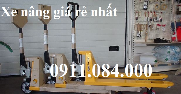 Quận 7: Bán xe nâng tay thấp 3 tấn giá chỉ hơn ba triệu 0911.084.000 Ms Ngọc