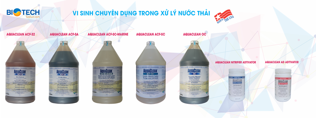 Chế phẩm vi sinh xử lý nước thải Bio-M1 cực mạnh 4 trong 1