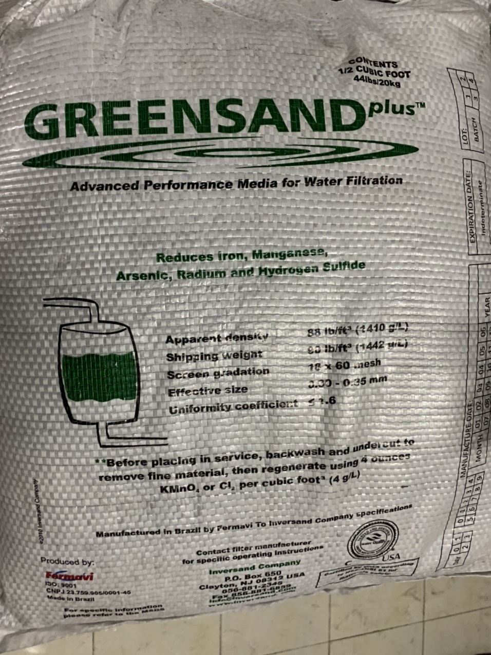 Cát Greensand Plus A8042-01