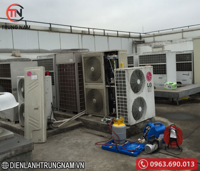 Bơm Gas Máy Lạnh Quận 1 – Điện Lạnh Trung Nam