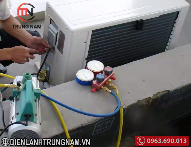 Bơm Gas Máy Lạnh Quận 3 – Điện Lạnh Trung Nam