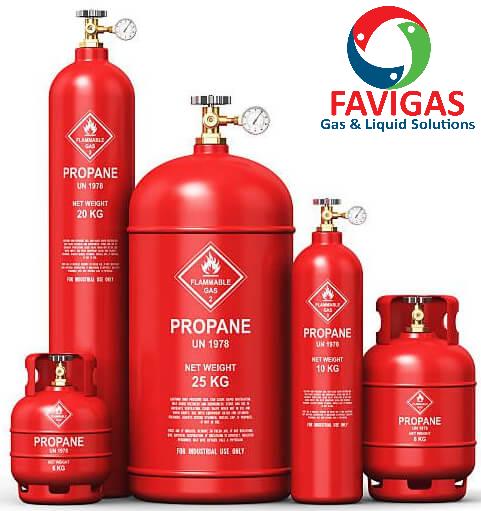 Khí Propane - Propan - C3H8- Công ty TNHH Favigas