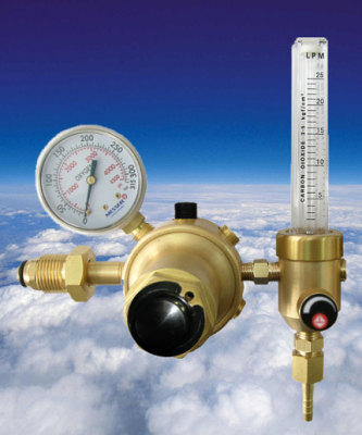 Van giảm áp khí Argon Tornado Messer - Đức