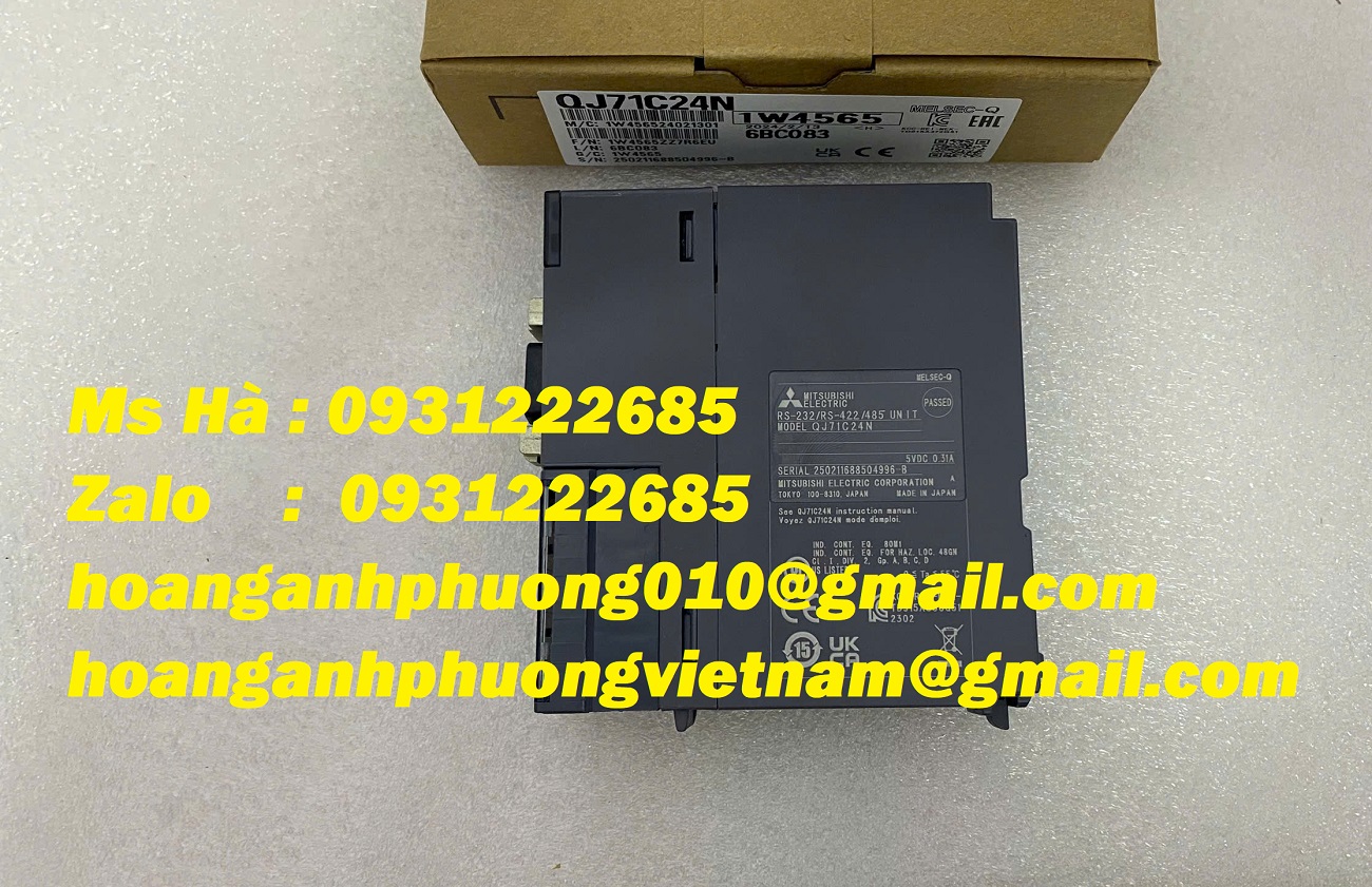 Giá siêu ưu đãi - module mitsubishi QJ71C24N - module truyền thông