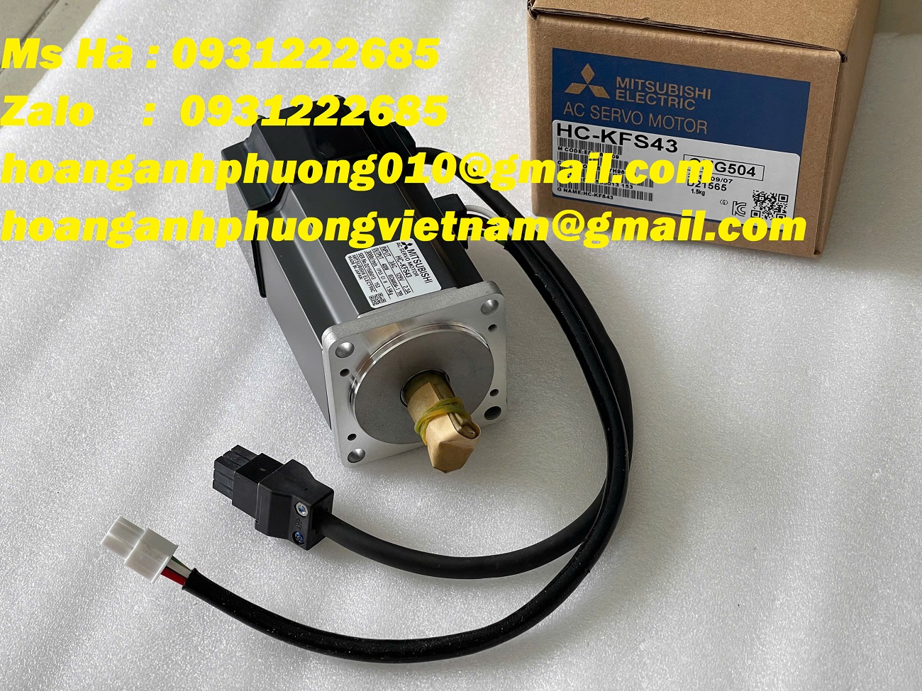 Servo 0.4kW HC-KFS43 mitsubishi - nhập trực tiếp