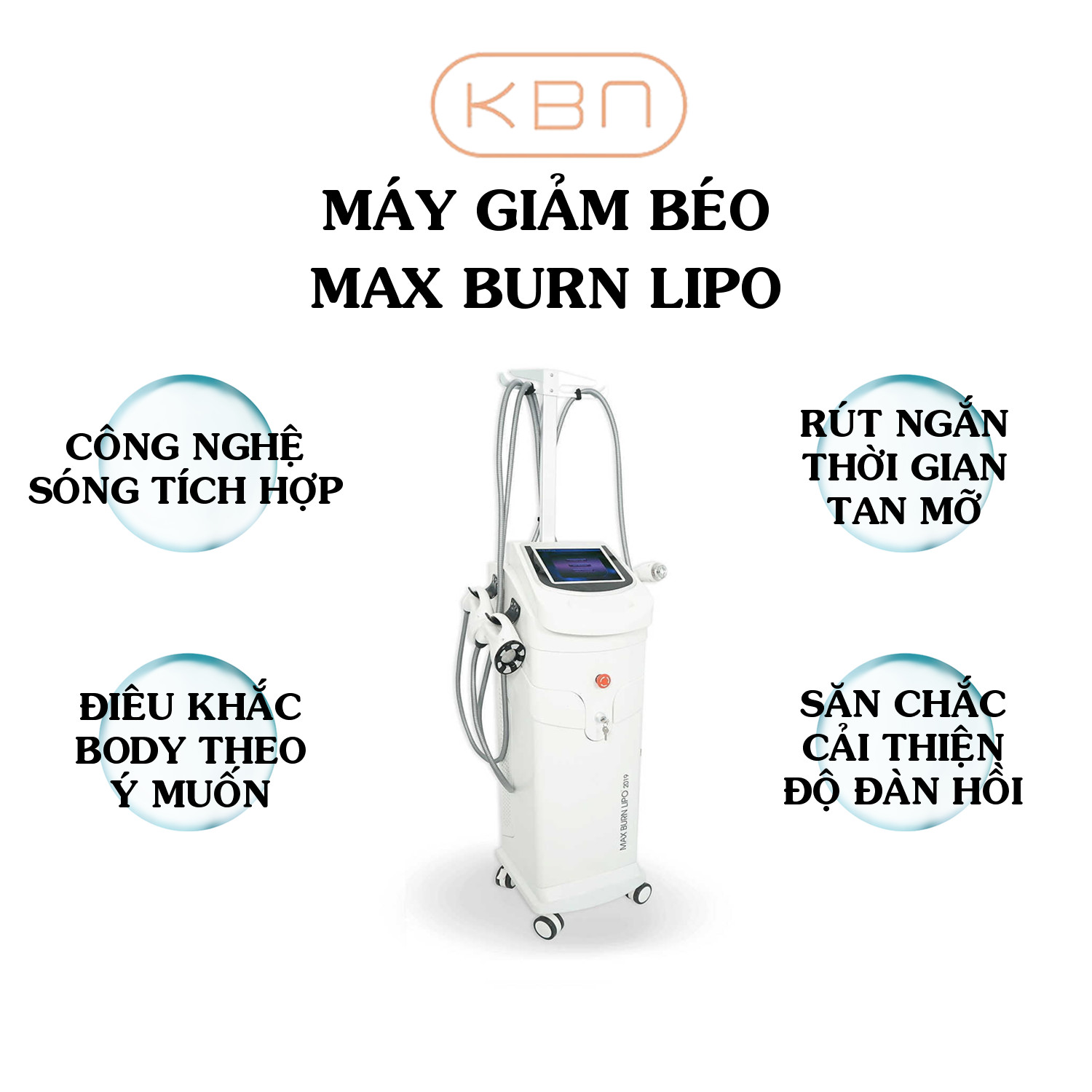 Máy Giảm Béo Công Nghệ Cao Max Burn Lipo