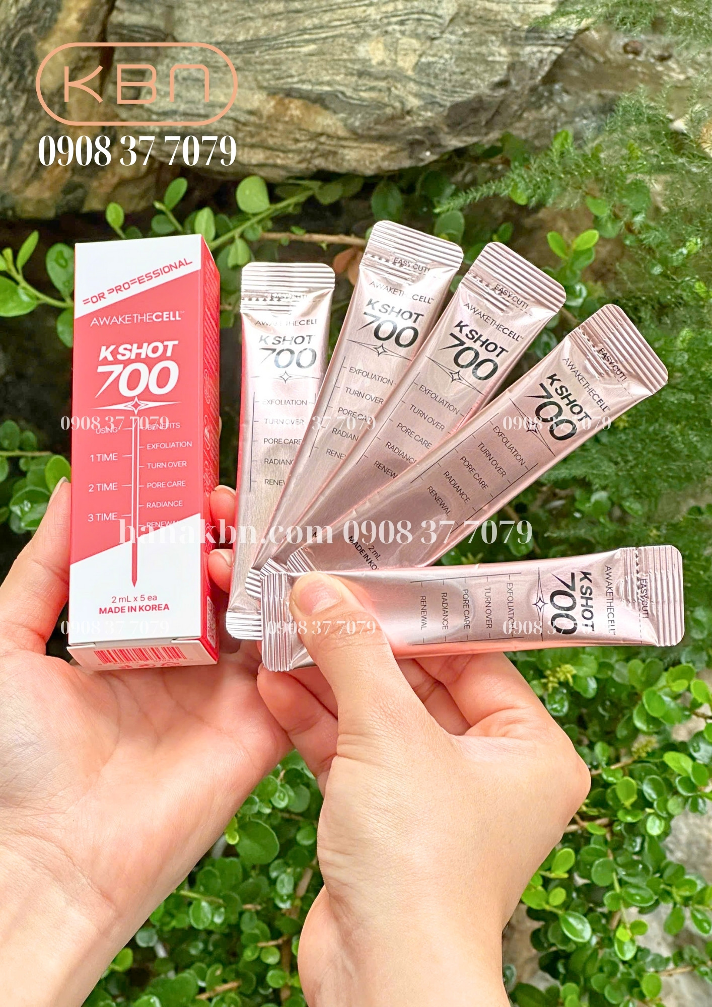 Tinh chất vi kim tái tạo Spicule K Shot 700