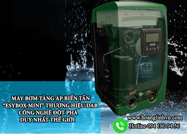 Máy bơm tăng áp Esybox Mini biến tần lựa chọn số 1 trên thế giới N1