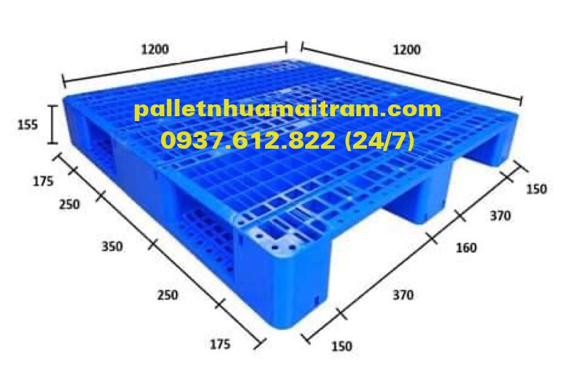 Chuyên phân phối tất cả các loại pallet nhựa tại TP Dĩ An