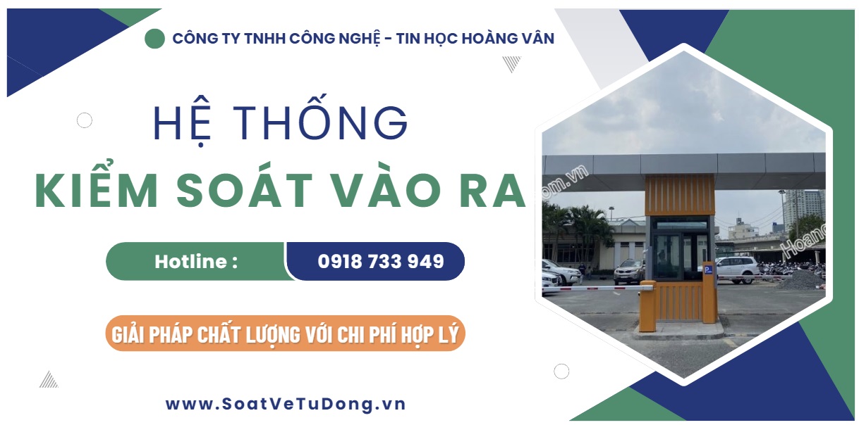 Hệ thống kiểm soát ra vào, quản lý bãi đậu xe thông minh