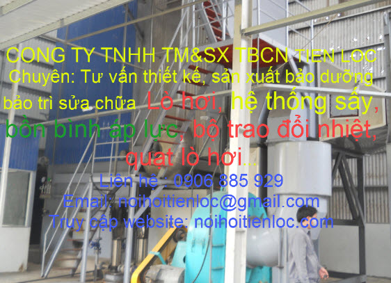 Chuyên thiết kế chế tạo sửa chữa bảo trì lò hơi lò