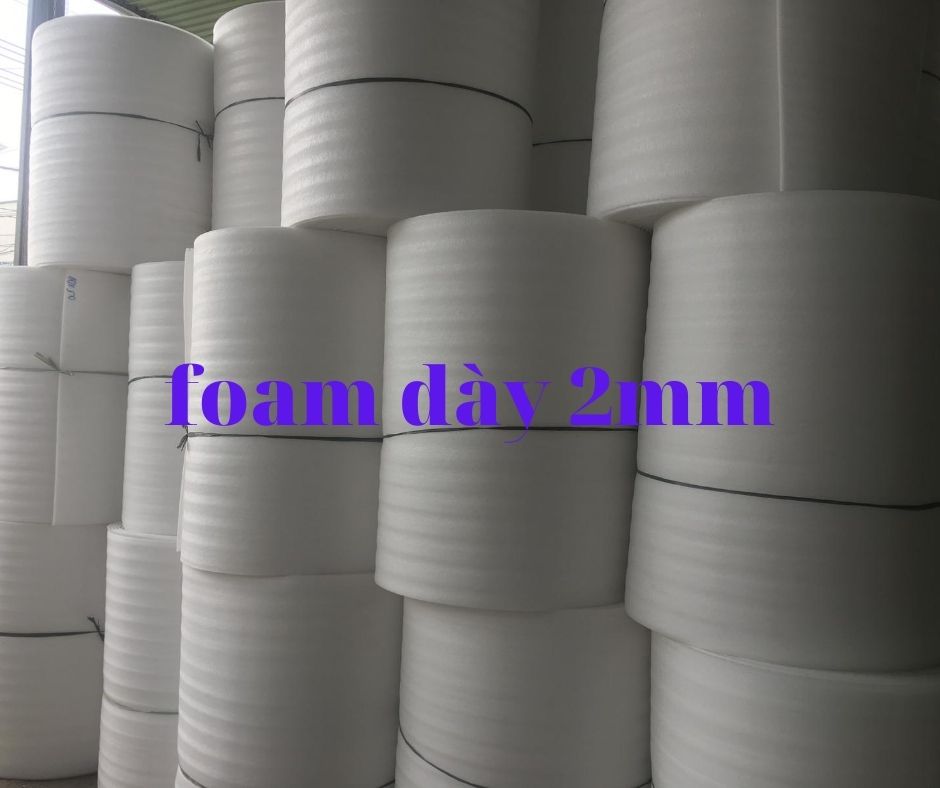 Mua vật liệu gói hàng xốp pe foam màu trắng