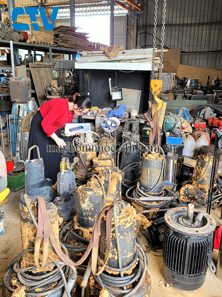 Dịch vụ sửa máy bơm chìm uy tín hàng đầu miền Bắc