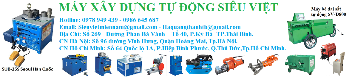 Cho thuê máy xây dựng