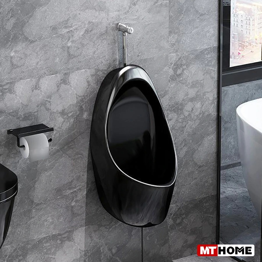 Bồn Tiểu Treo Tường Đen MTBT-370