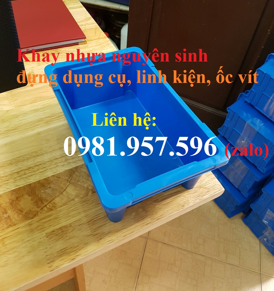 Cung cấp Hộp nhựa A4, Khay nhựa đựng linh kiện điện tử, Khay nhựa A4