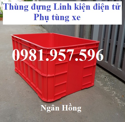 Sóng nhựa Bít 3T1, thùng nhựa đặc 3T1, thùng nhựa đặc cao 31, thùng nhựa công nghiệp giá rẻ, thùng nhựa đựng đồ, thùng nhựa đựng linh kiện, thùng nhựa đựng phụ tùng