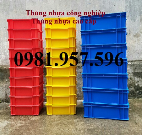 Thùng nhựa đặc B4, thùng nhựa đặc B7, thùng nhựa đựng phụ tùng