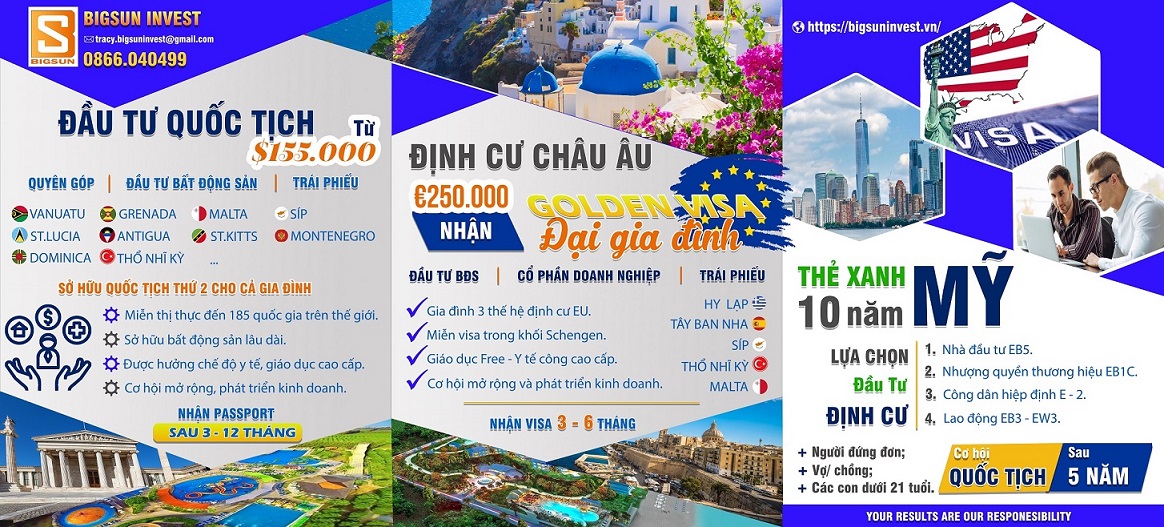 Di trú nước ngoài qua các chương trình CBI – Thường trú nhân Châu Âu