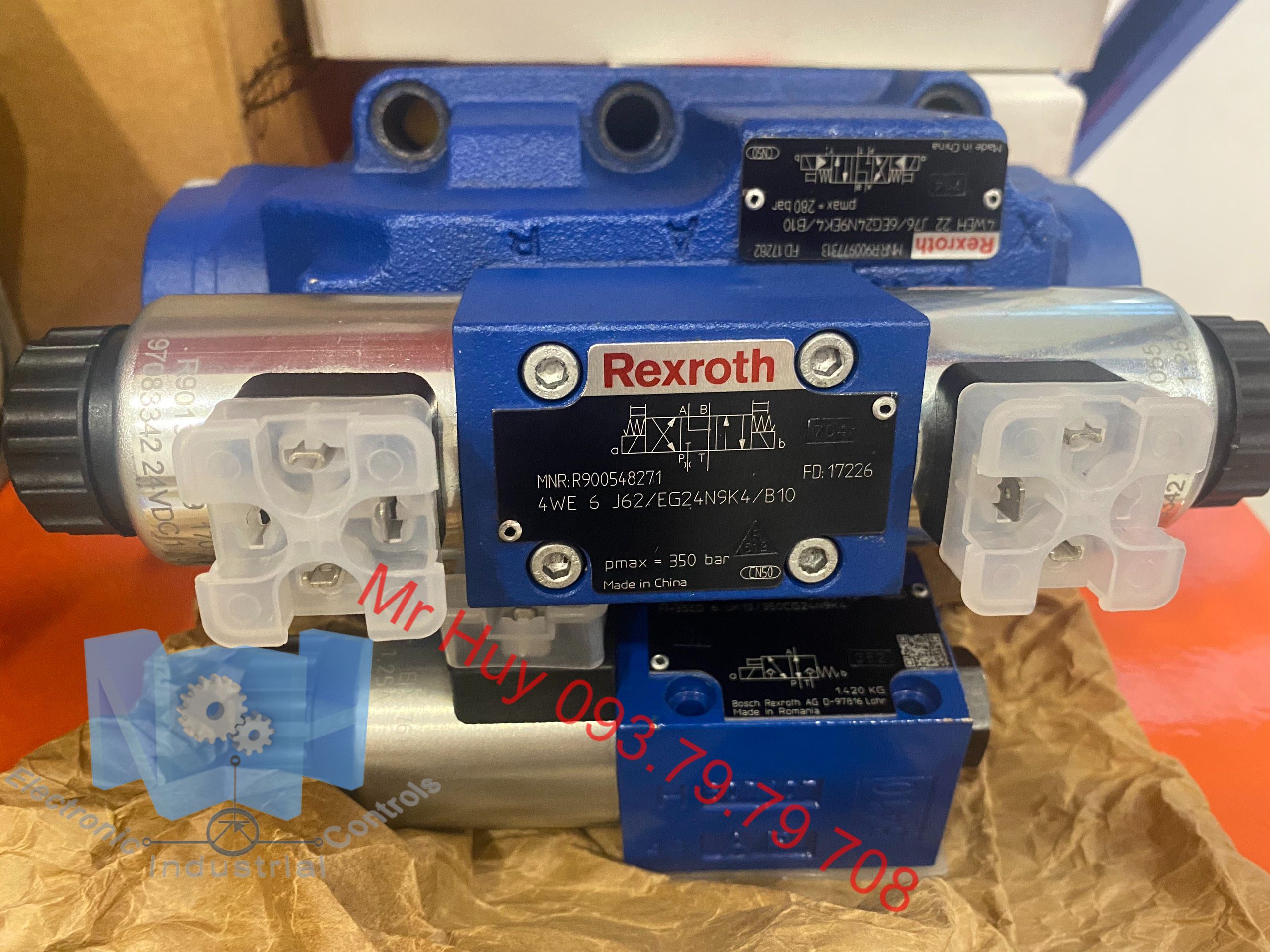 Van Điện Từ 4Weh 22 J7X/6Eg24N9Ek4/B10_Rexroth Vietnam_Nhất Huy