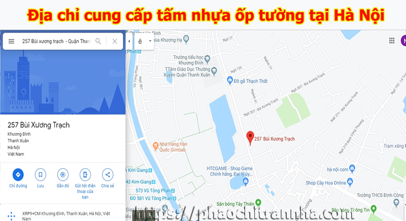 Địa chỉ cung cấp tấm nhựa ốp tường giá rẻ Hà Nội