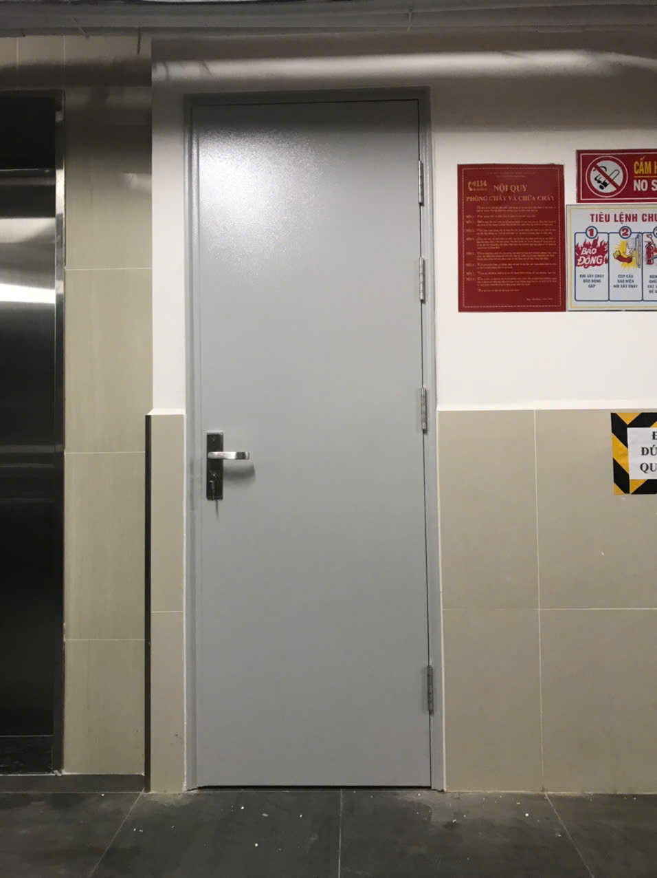 Cửa thép chống cháy tại Nha Trang - Có hồ sơ kiểm định