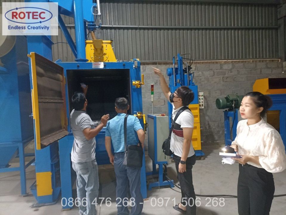 Hệ Thống Hút Bụi Hạt Mài Kim Loại Của Rotec Việt Nam