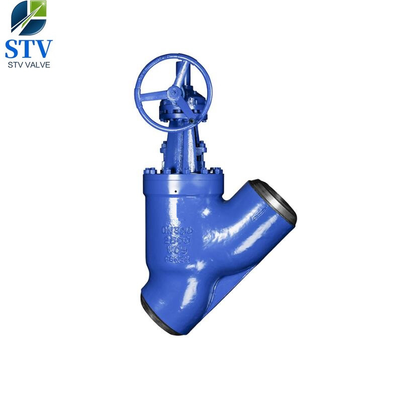 2500LB WC9 Y Type Globe Valve