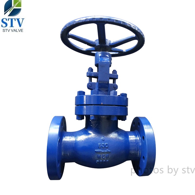 ASTM A217 WC6 Globe Valve,600LB,DN 100,RF