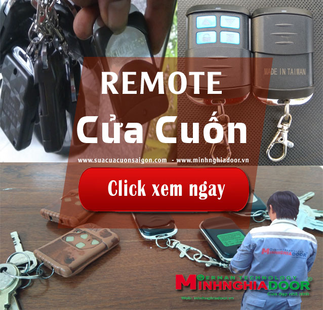 LÀM REMOTE CỬA CUỐN TÂN BÌNH