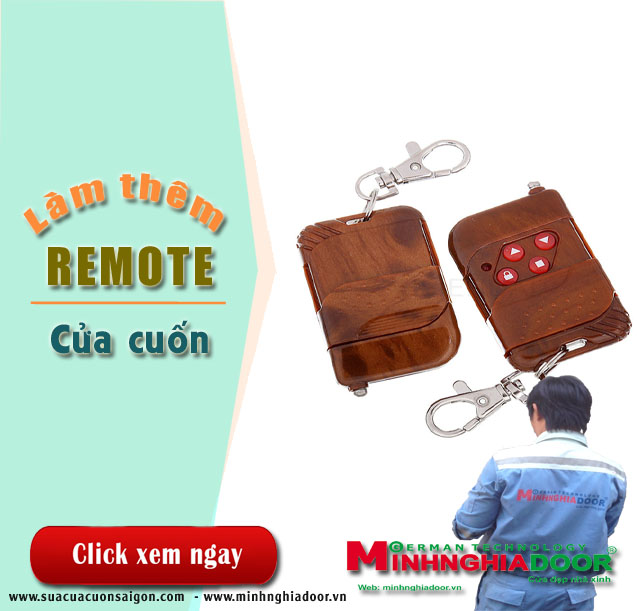 LÀM REMOTE CỬA CUỐN TÂN BÌNH