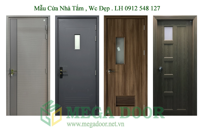 +30 Mẫu Cửa Nhà Tắm , Cửa Nhà Vệ Sinh Đẹp