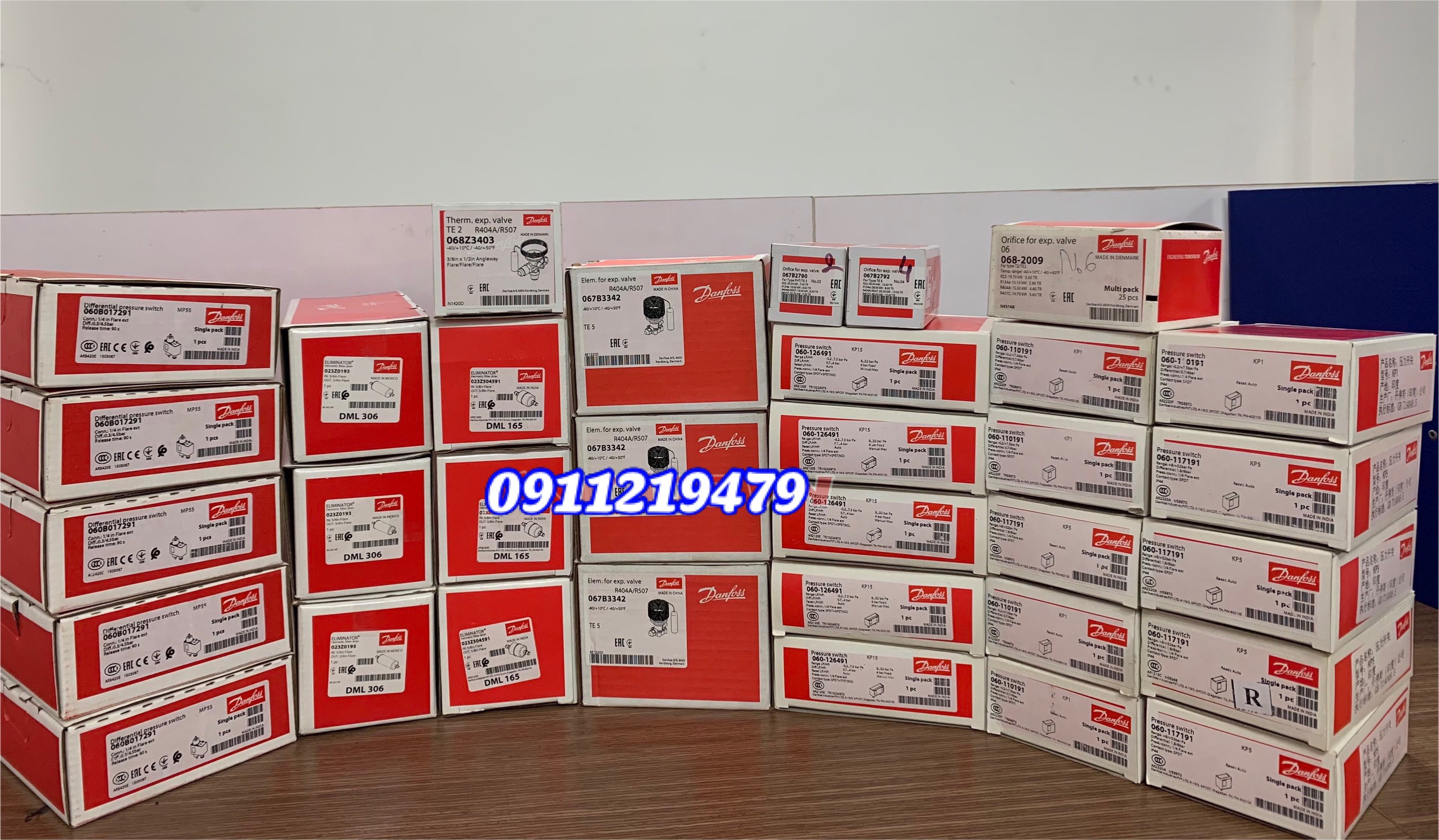 Công tắc áp suất Danfoss KP1, KP5, KP15 // LH 0911219479