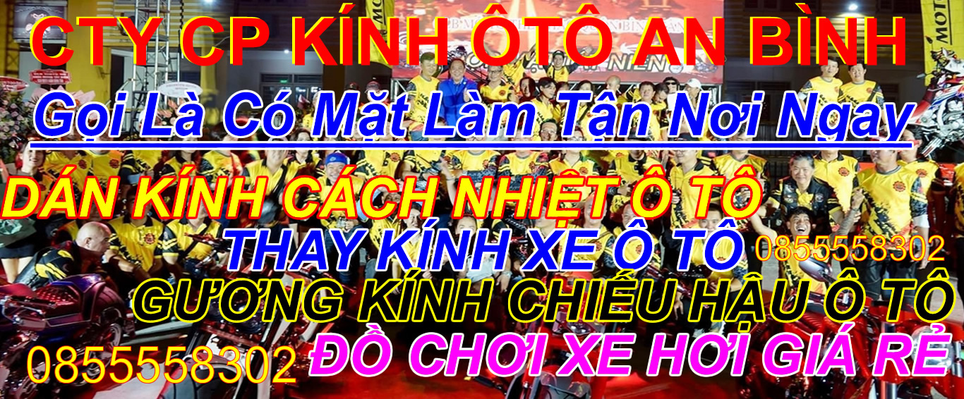 Thay Kính Ô Tô giá rẻ Tận Nơi