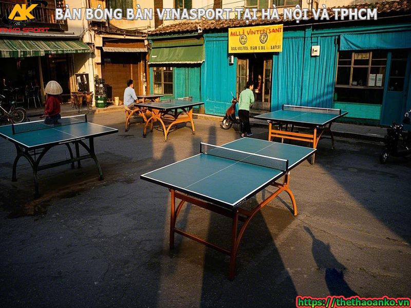 Địa chỉ mua bàn bóng bàn VinaSport giá rẻ tại Hà Nội và Sài Gòn