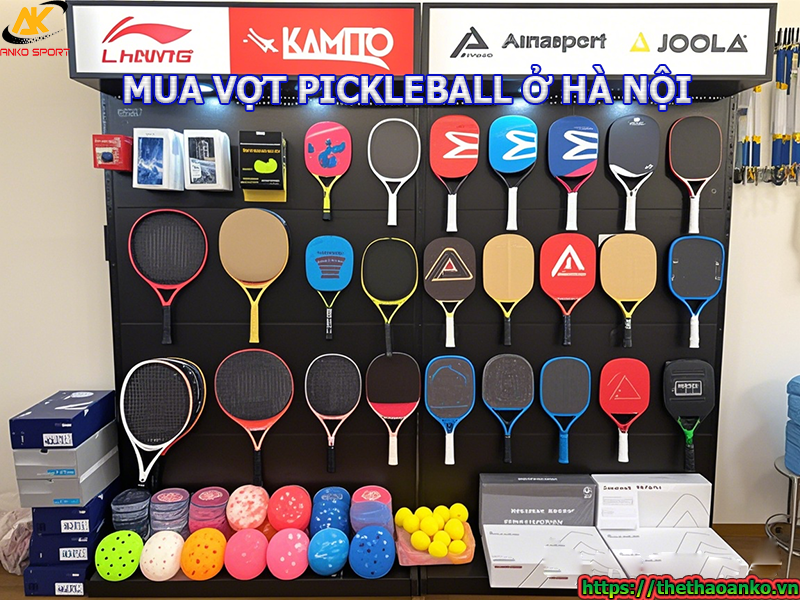 Địa chỉ mua vợt Pickleball chính hãng chất lượng tại Hà Nội