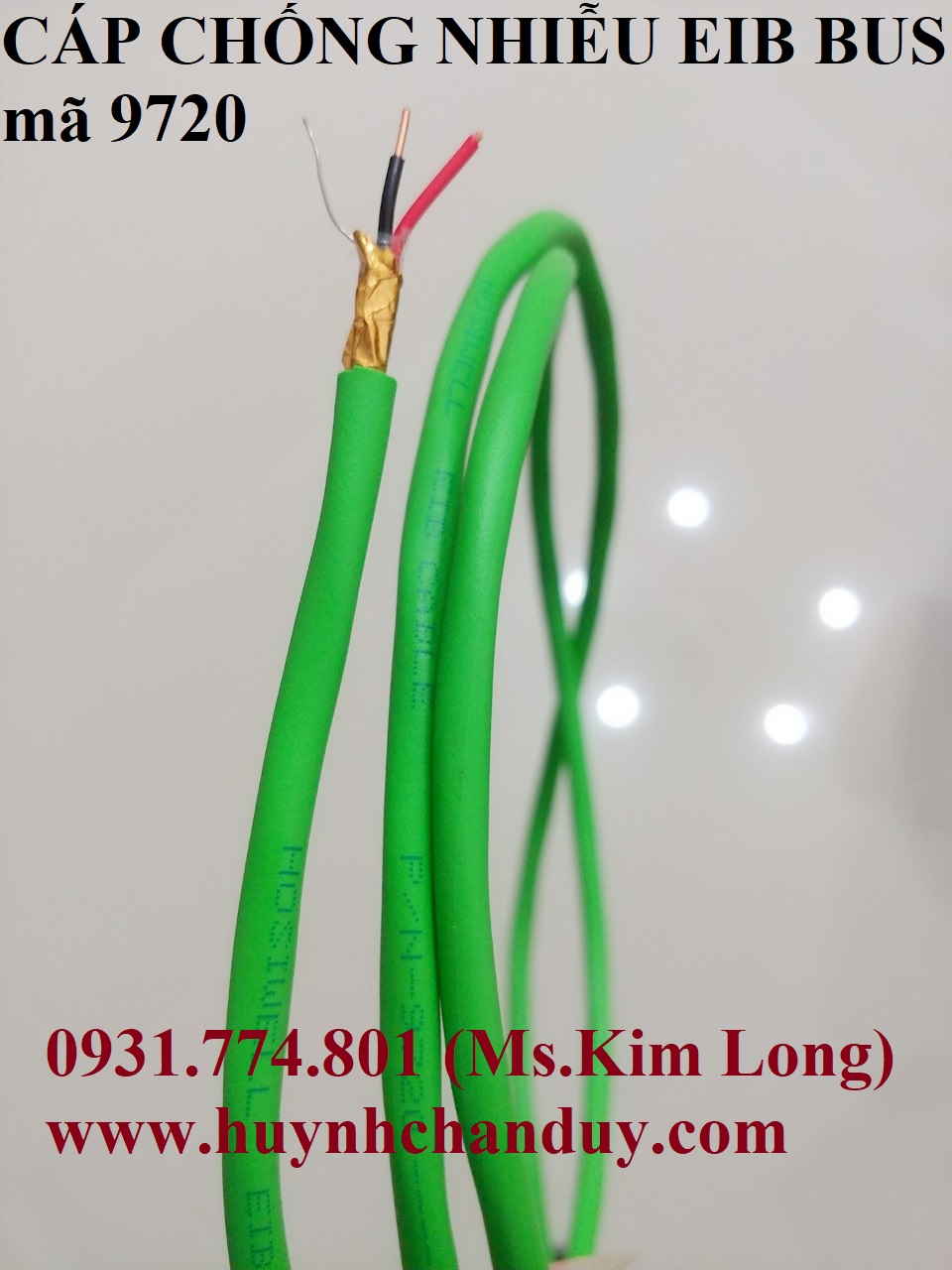 Cáp điều khiển smarthome EIB BUS 20AWG