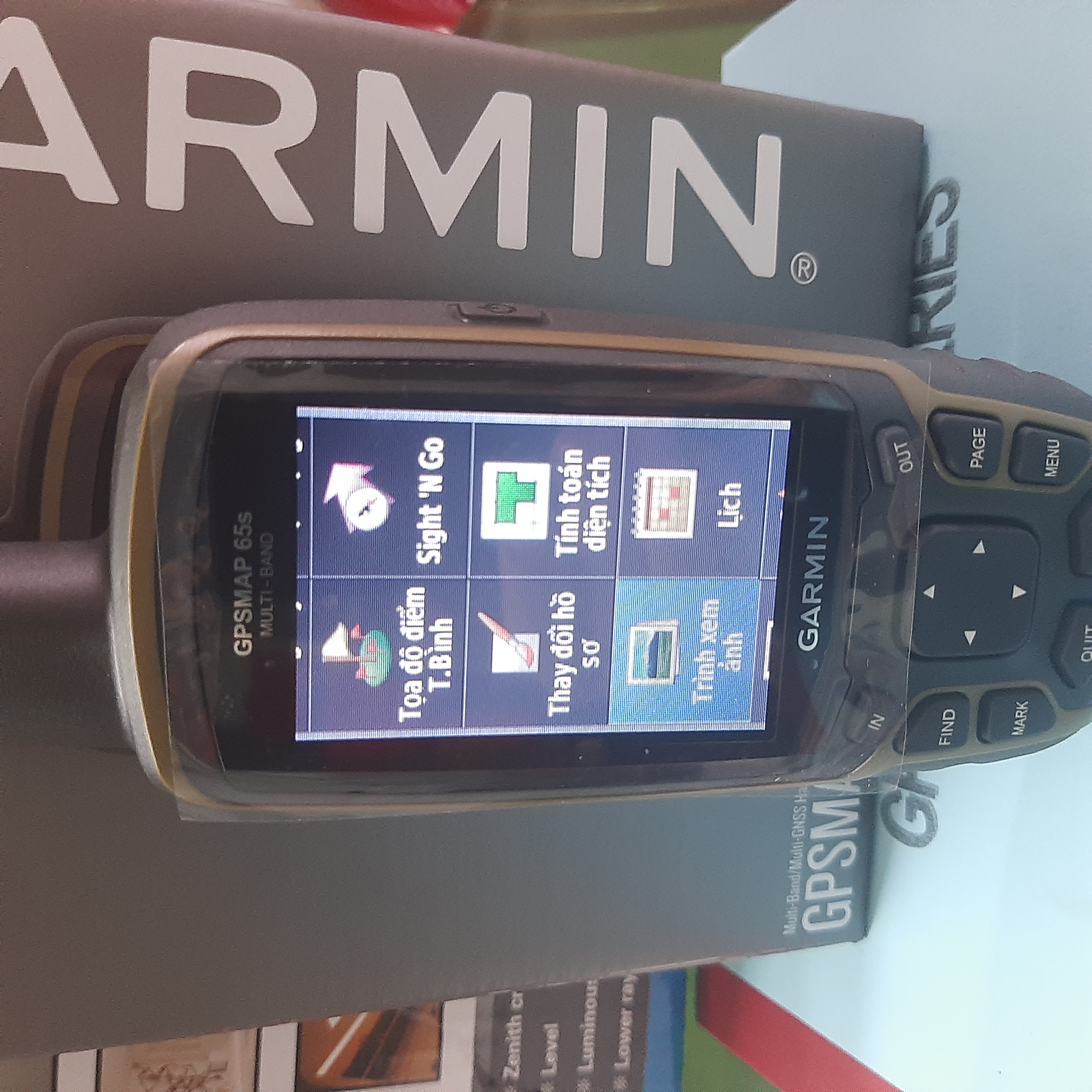 Máy định vị gps garmin cầm tay, máy đo đất, máy đo đất garmin cầm tay