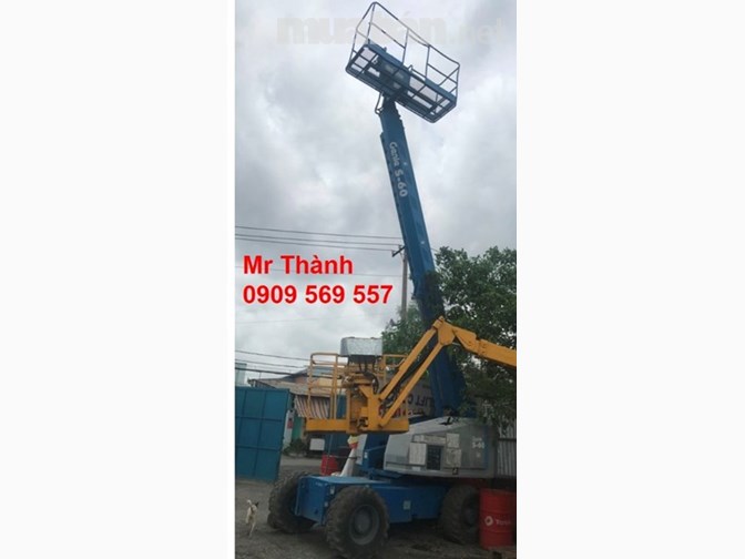 Cho thuê xe nâng người Genie S- 60 tại Tp Hồ Chí Minh, BD, ĐN