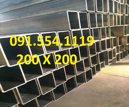 Thép hộp 200x200 , vuông 200x200,thép hộp mạ kẽm 200x200 , ống kẽm 508