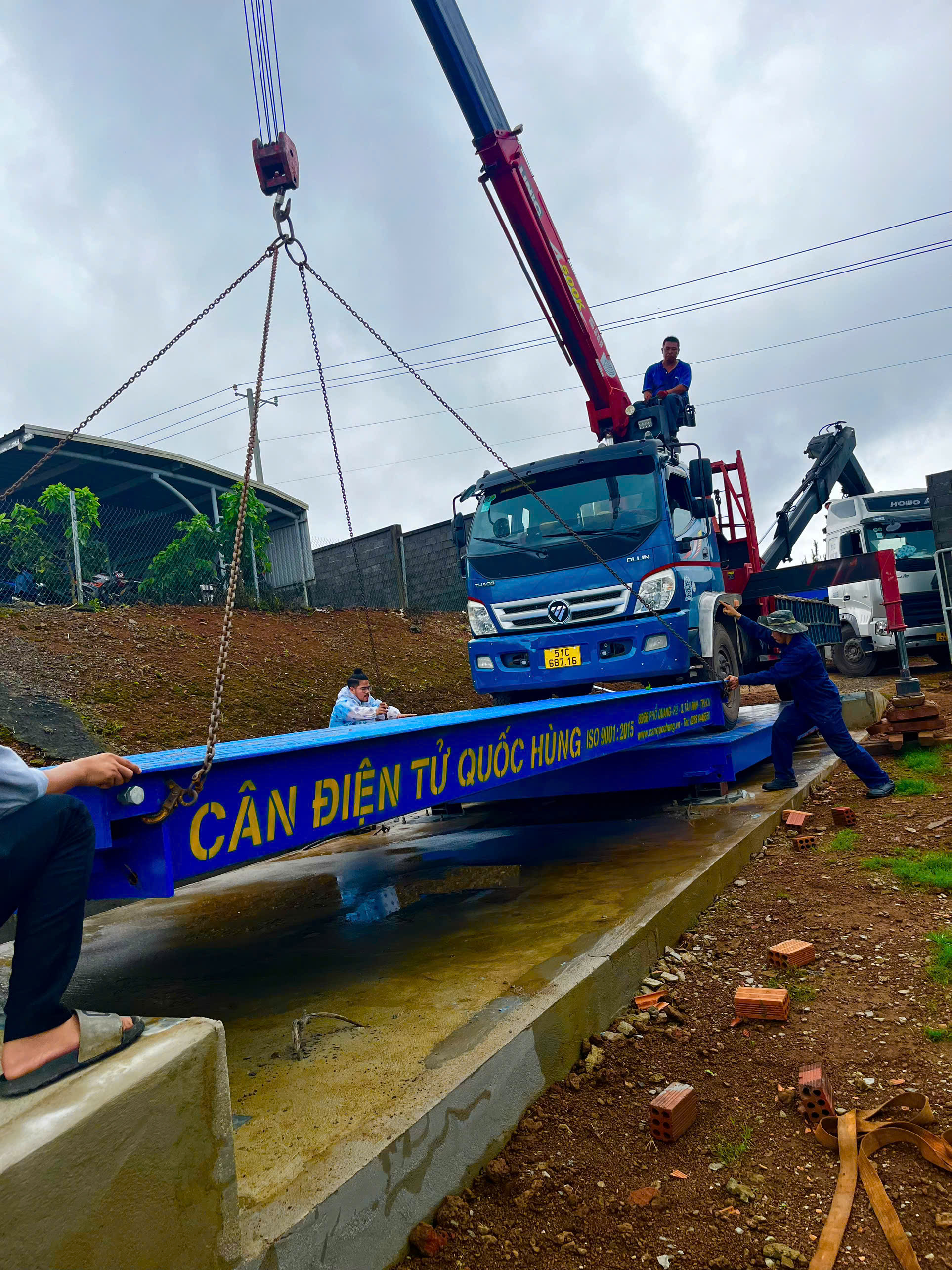 Dịch vụ sửa chữa cân xe tải