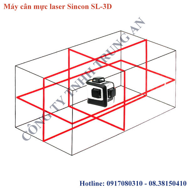 Máy cân bằng laser quét 360° Sincon SL-3DE