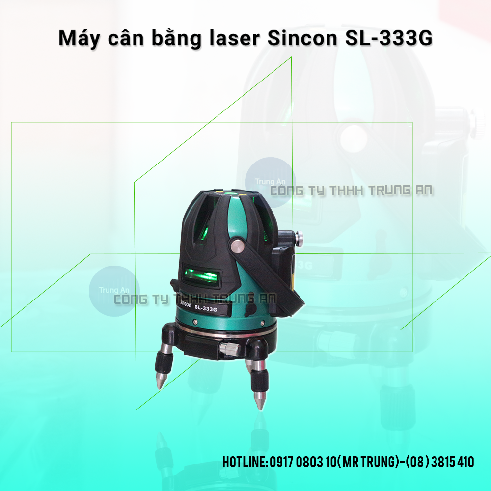 Máy cân bằng laser tia xanh Sincon SL-333G