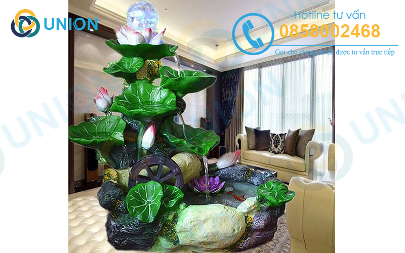 Những mẫu đài phun nước trong nhà  đẹp miễn chê