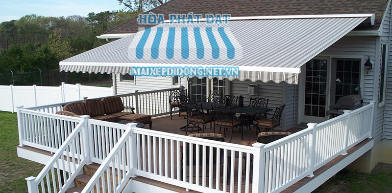 Mái xếp di động mai hiên di động
