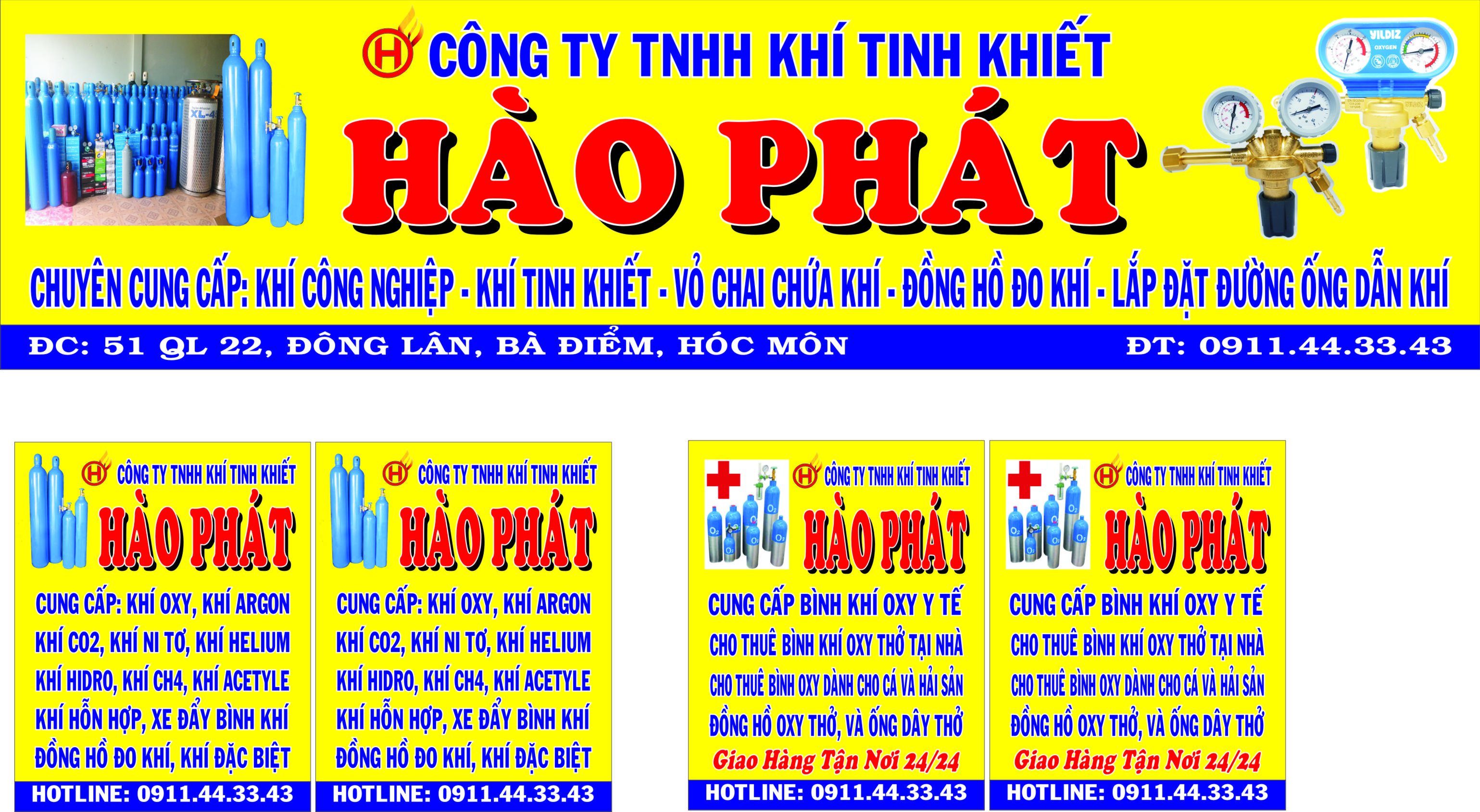 Công Ty TNHH khí công nghiệp Hào Phát