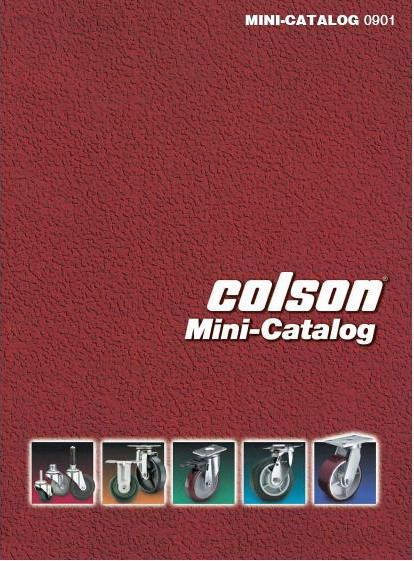 Catalog bánh xe công nghiệp Colson