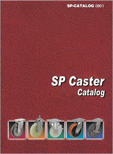 Catalog bánh xe đẩy SP Caster dòng phổ thông